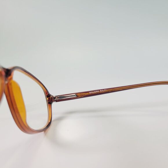 Modern Optical Ralph Brown 56-17 140 full rim eyeglasses full rim frame - Picture 6 of 10